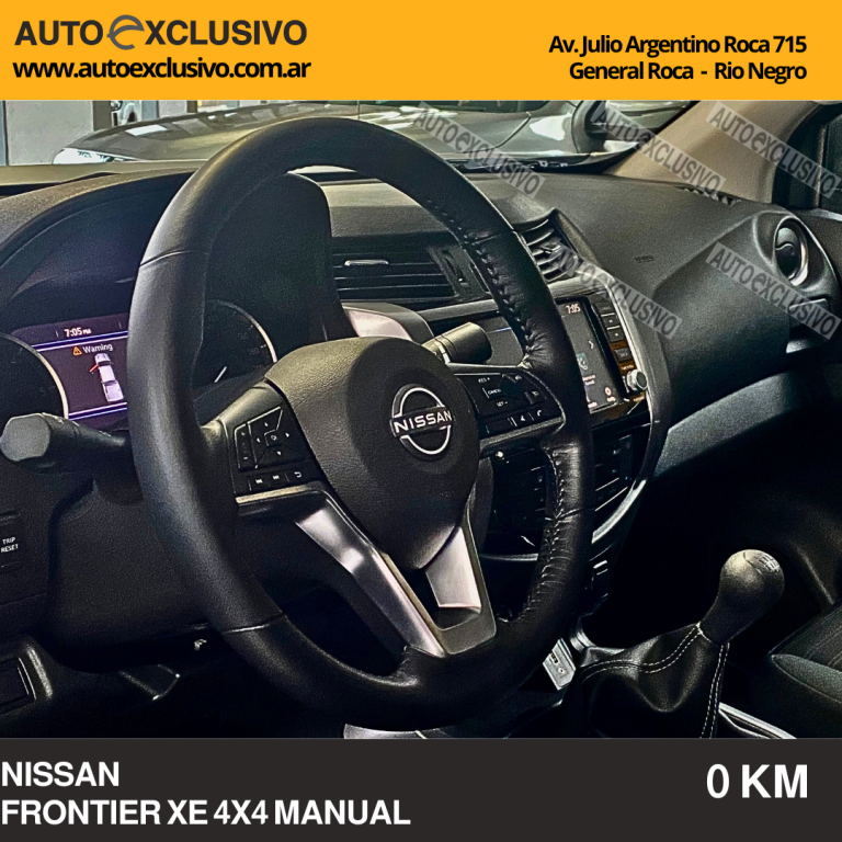 Vista 6 de NISSAN FRONTIER XE 4X4 MANUAL 0KM