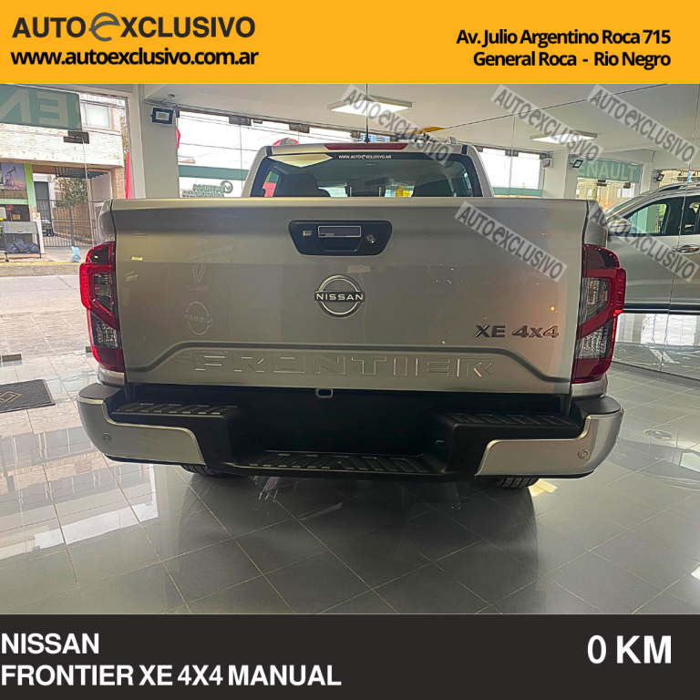 Vista 10 de NISSAN FRONTIER XE 4X4 MANUAL 0KM